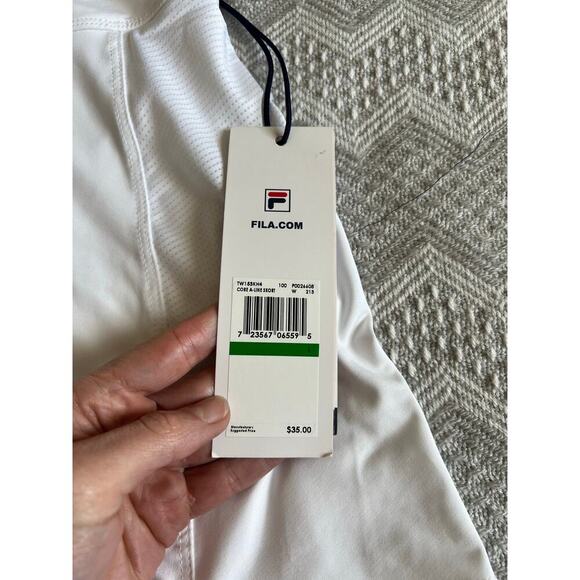 FILA Core A-Line Tennis Skort in White, size L, NWT! - Picture 6 of 10